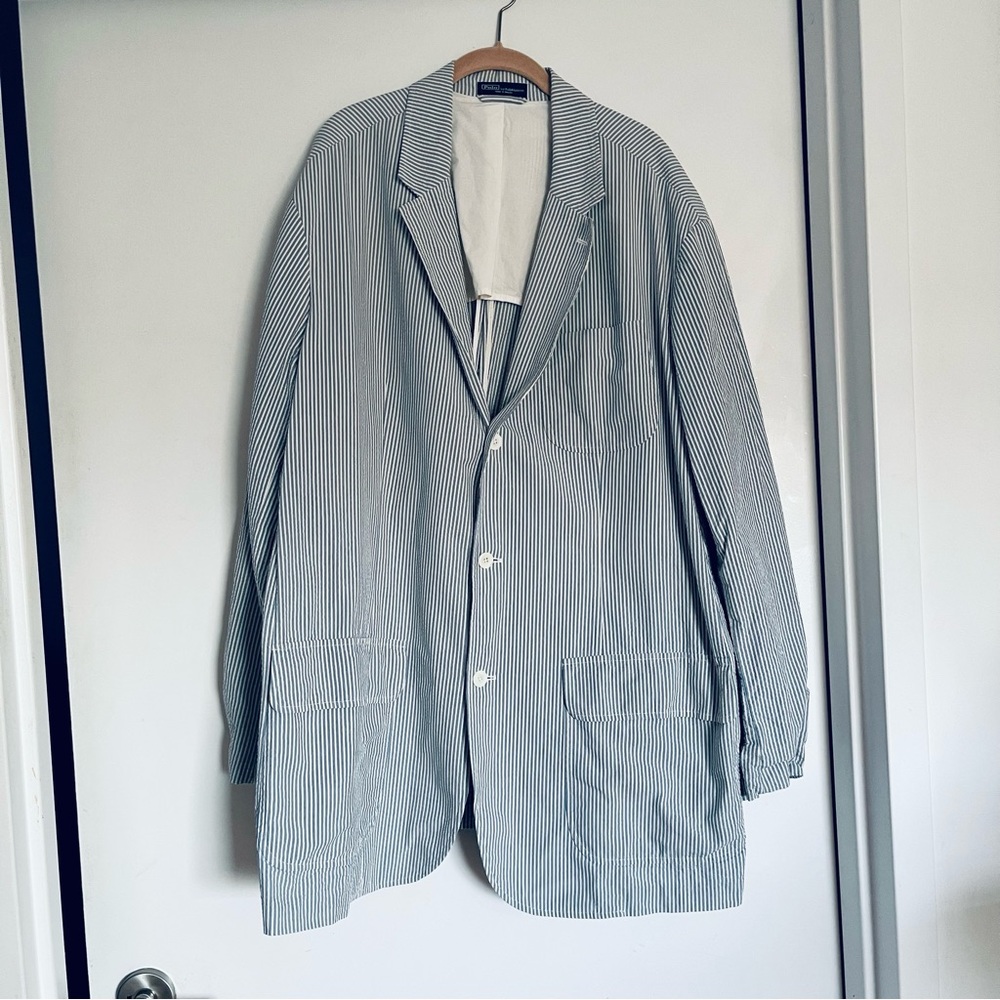 POLO Ralph Lauren cotton sports jacket. Sz 3LT